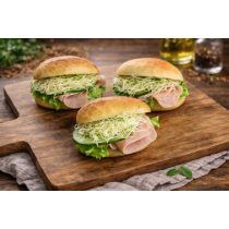 Mini ciabatta-sonkás