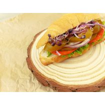 Szalámis-jalapenos mini croissant szendvics