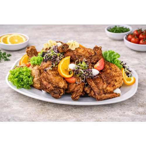 Csirkecomb tál /5adag/