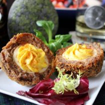 Skót töltött tojás-rántott sajttal /5adag/