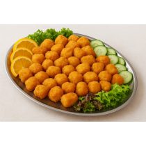 Rántott medve sajt  tál (100db/tálca)