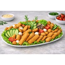 Rántott sajt tál /6adag/