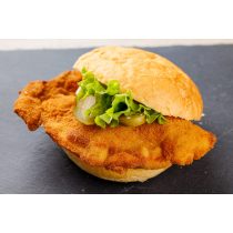 Zsemle rántott hússal