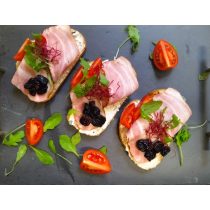 Főtt füstölt sonkás koktèl szendvics 