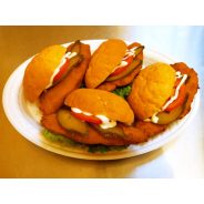 Mini rántott húsos szendvics Mini rántott húsos szendvics